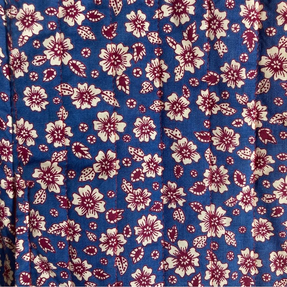 Vintage Ms Paquette Calico Print Quilted Jacket. Gunne Sax inspired. Size Medium - Picture 4 of 8